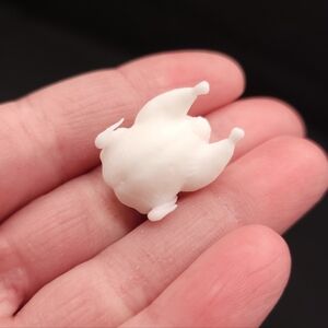 Stuffed Turkey 3D Resin Printed 1:12